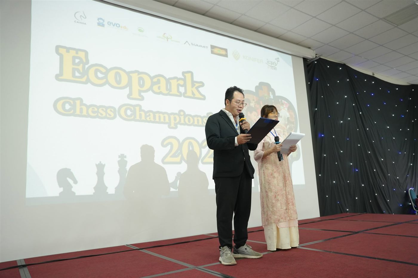 Khai mạc Ecopark Chess Championship 2025