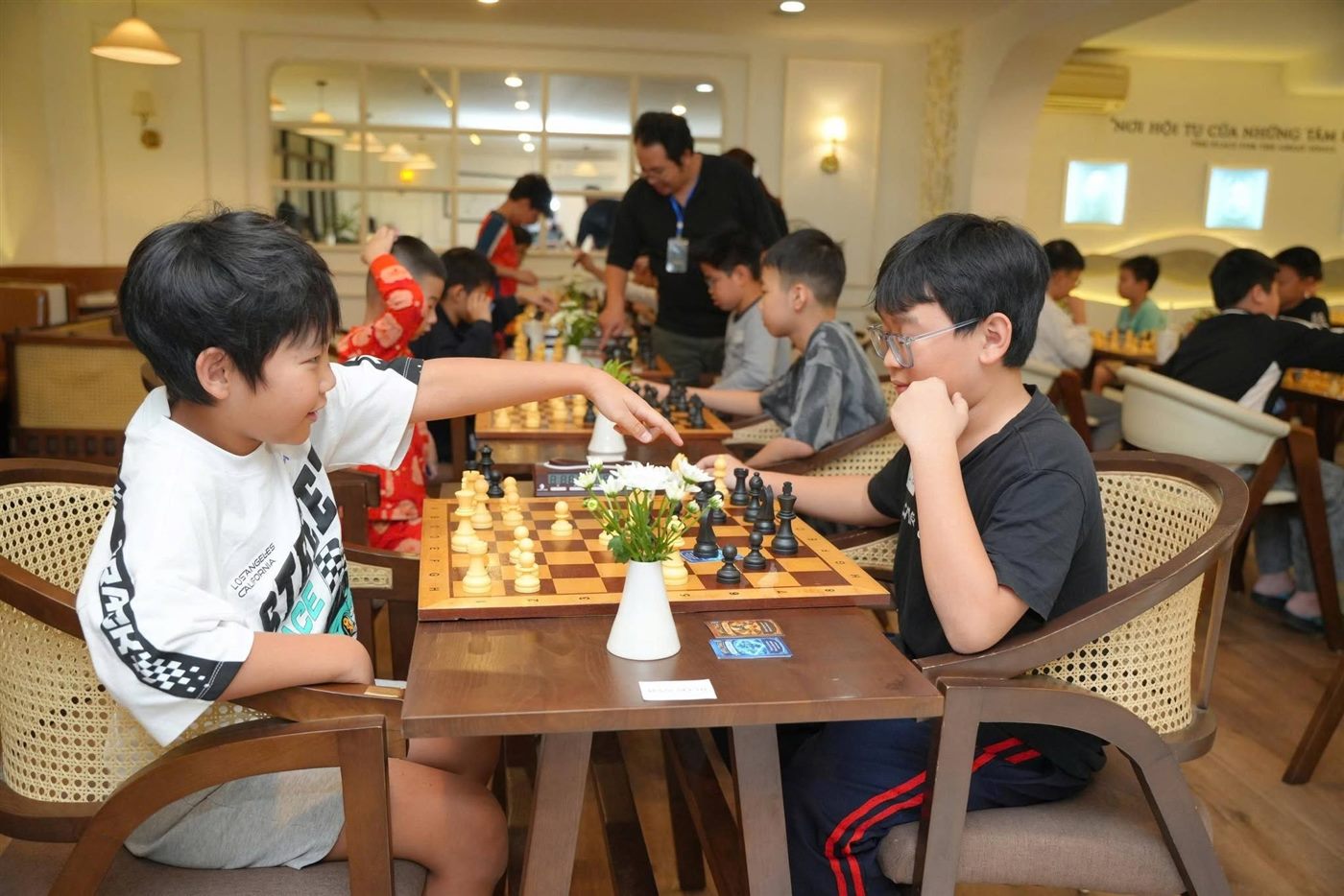 Giao lưu cờ vua tại Chessmate Club