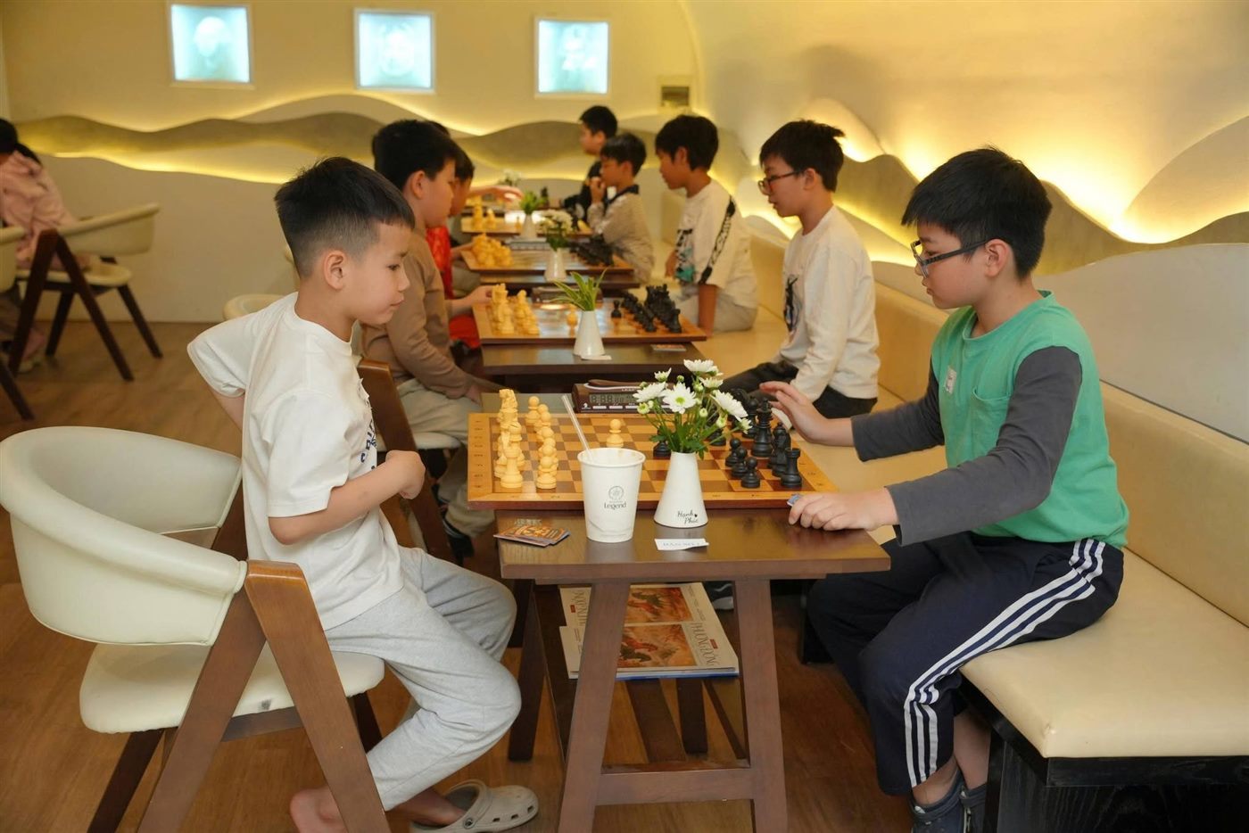 Không gian thi đấu tại Trung Nguyên Legend