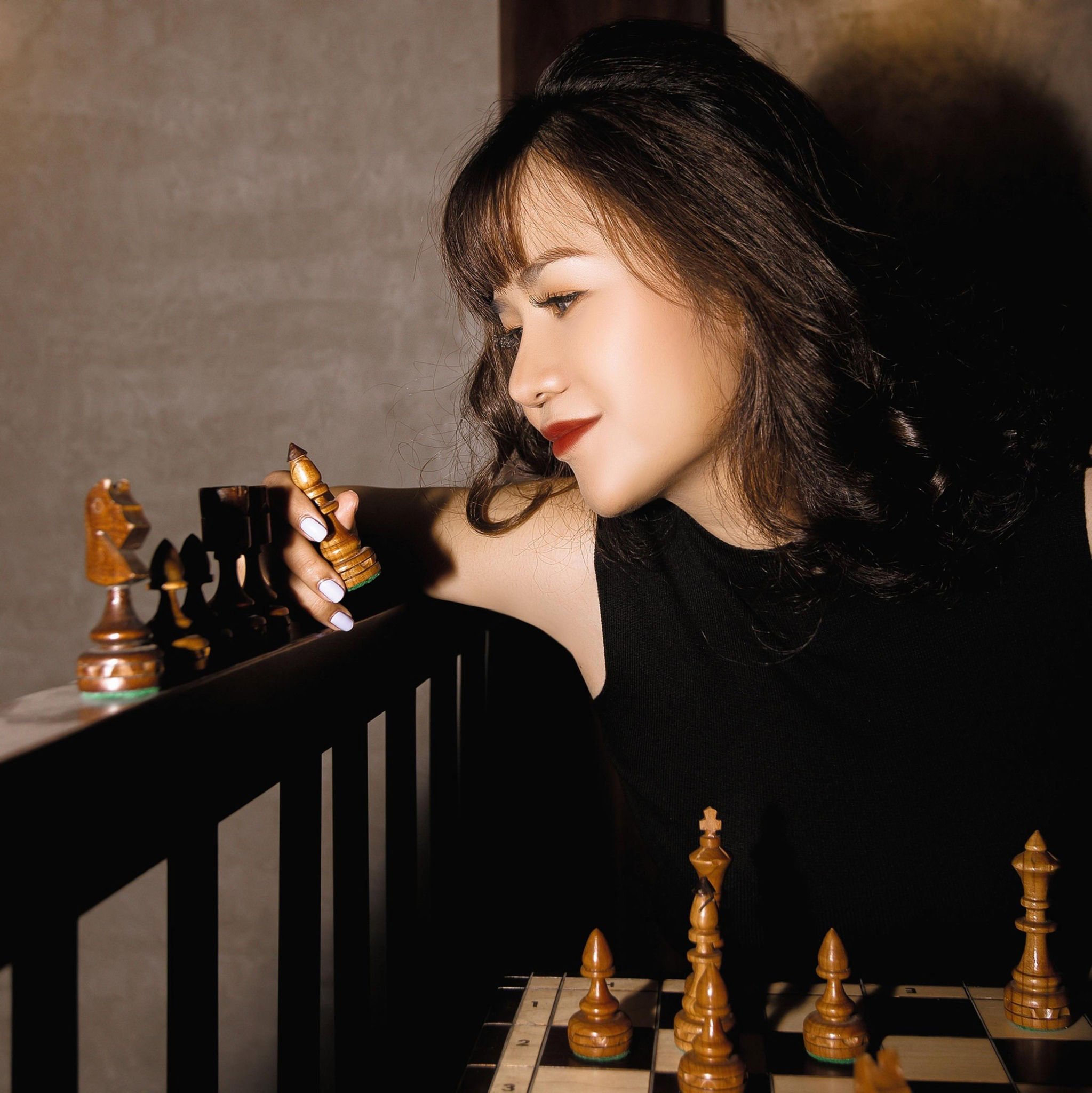 WFM-FI Lương Nhật Linh, nhà sáng lập Caissa Chess School